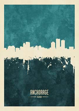 Anchorage Alaska Skyline