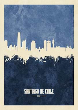 Santiago de Chile Skyline