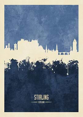 Stirling Scotland Skyline