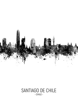Santiago de Chile Skyline