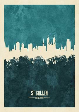 St Gallen Skyline
