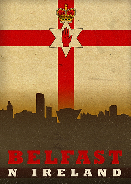 Belfast N Ireland Skyline