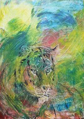 Tiger Abstract