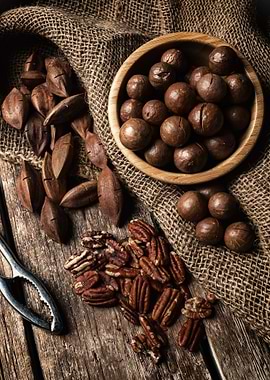 Macadamia Pecan and Pili