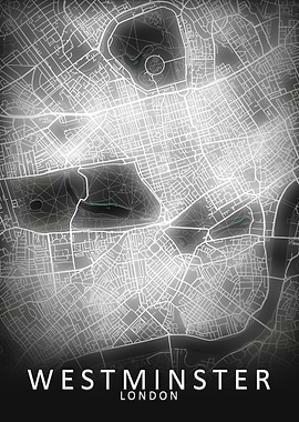 Westminster LED Glow Map