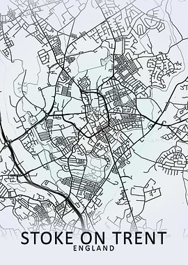 Stoke White City Map