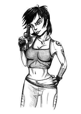 Girl with Gun