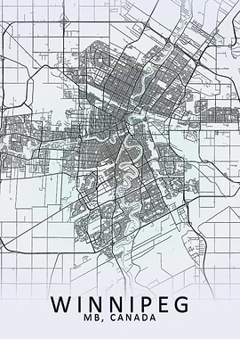Winnipeg White City Map