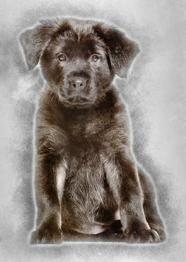 Mixedbreed dog 2 months o