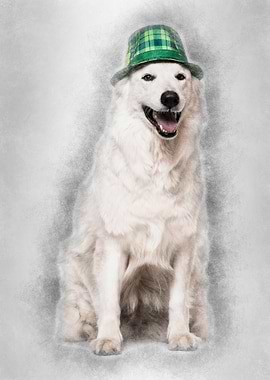 Swiss White Shepherd dog