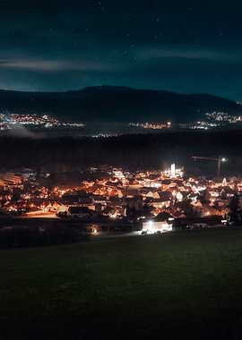 A serene night in Swiss