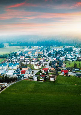 Sunrise over Zufikon