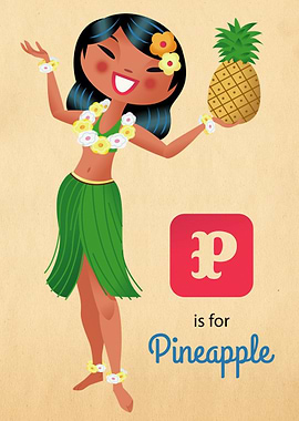 P is for Pineapple