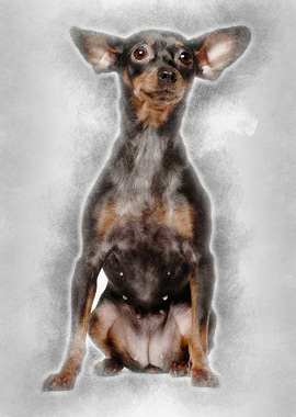 Miniature pincher 3 years