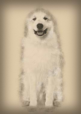 Great Pyrenees or Pyrenean