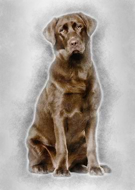 Labrador Retriever dog 8 m