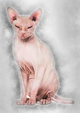 Sphynx Hairless Cat 4 year