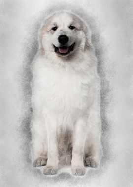 Great Pyrenees or Pyrenean