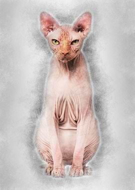 Sphynx Hairless Cat 4 year