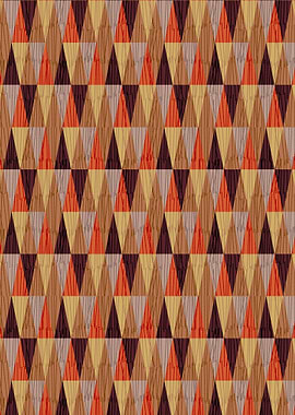 Brown triangle pattern