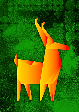 Deer Origami