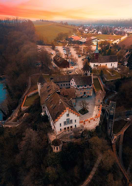 Castle over the hill