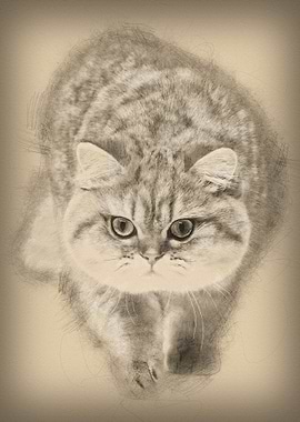 Golden shaded British shor