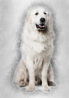 Great Pyrenees or Pyrenean