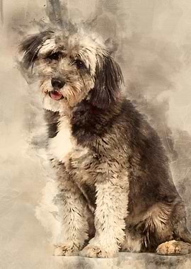 Crossbreed 4 years old sit