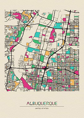 Albuquerque Map