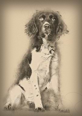 Munsterlander dog 1 year