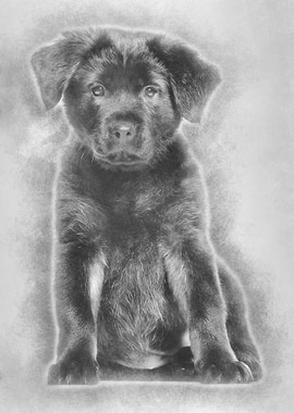 Mixedbreed dog 2 months