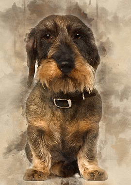 Dachshund 4 years old sitt