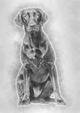 Labrador Retriever dog 8 m