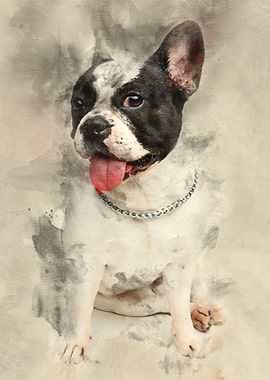 french bulldog dog isolate