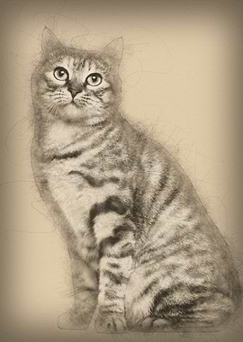 Kurilian Bobtail cat 1 yea