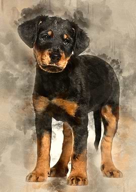 Mixedbreed dog 2 months