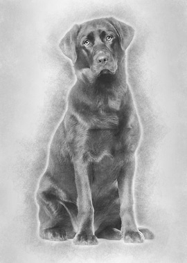 Labrador Retriever dog 8 m