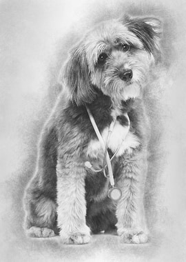 Crossbreed 4 years old sit