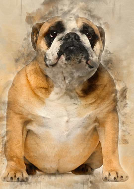 English Bulldog 3 years ol
