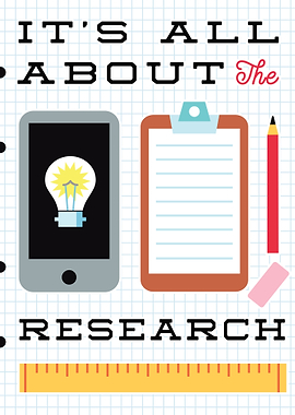 Its all about the research