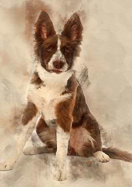 Border Collie puppy 5 mont