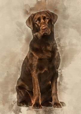 Labrador Retriever dog 8 m