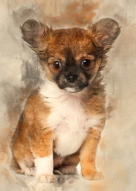 Chihuahua puppy 3 months o