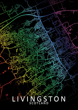 Livingston Rainbow CityMap