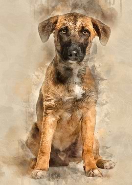 Mixedbreed dog 7 months