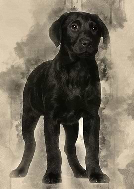 Labrador puppy 3 months ol