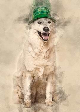 Swiss White Shepherd dog