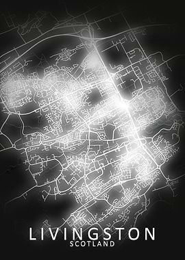 Livingston LED Glow Map