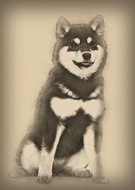 Shiba Inu puppy 45 months